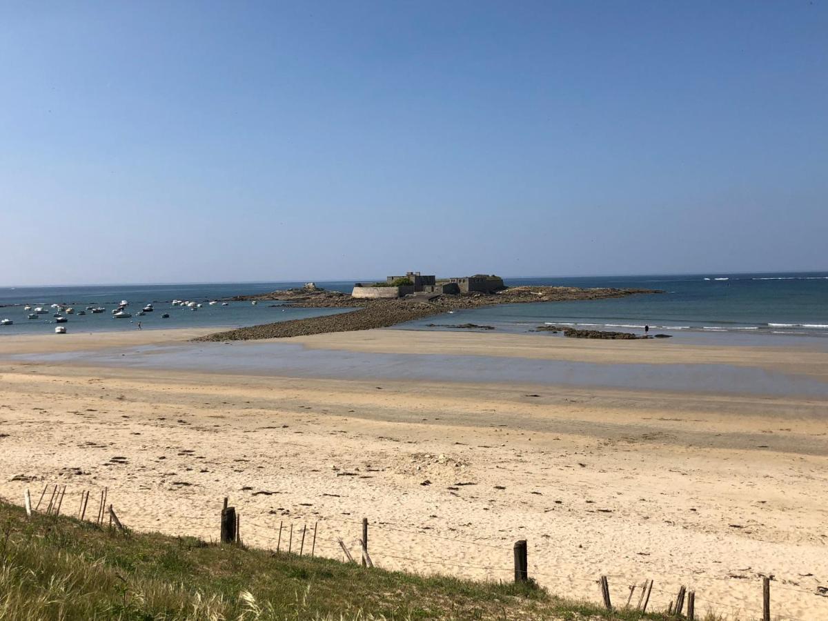 Loriot1- Appartement Vue Mer Sur Le Fort Bloque Ploemeur Kültér fotó