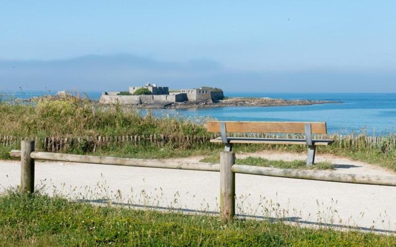 Loriot1- Appartement Vue Mer Sur Le Fort Bloque Ploemeur Kültér fotó